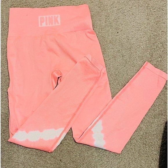 Pink Comfy and Cool Bright orange laggings. SZ small. No noticeable damage. Cute - Picture 1 of 6
